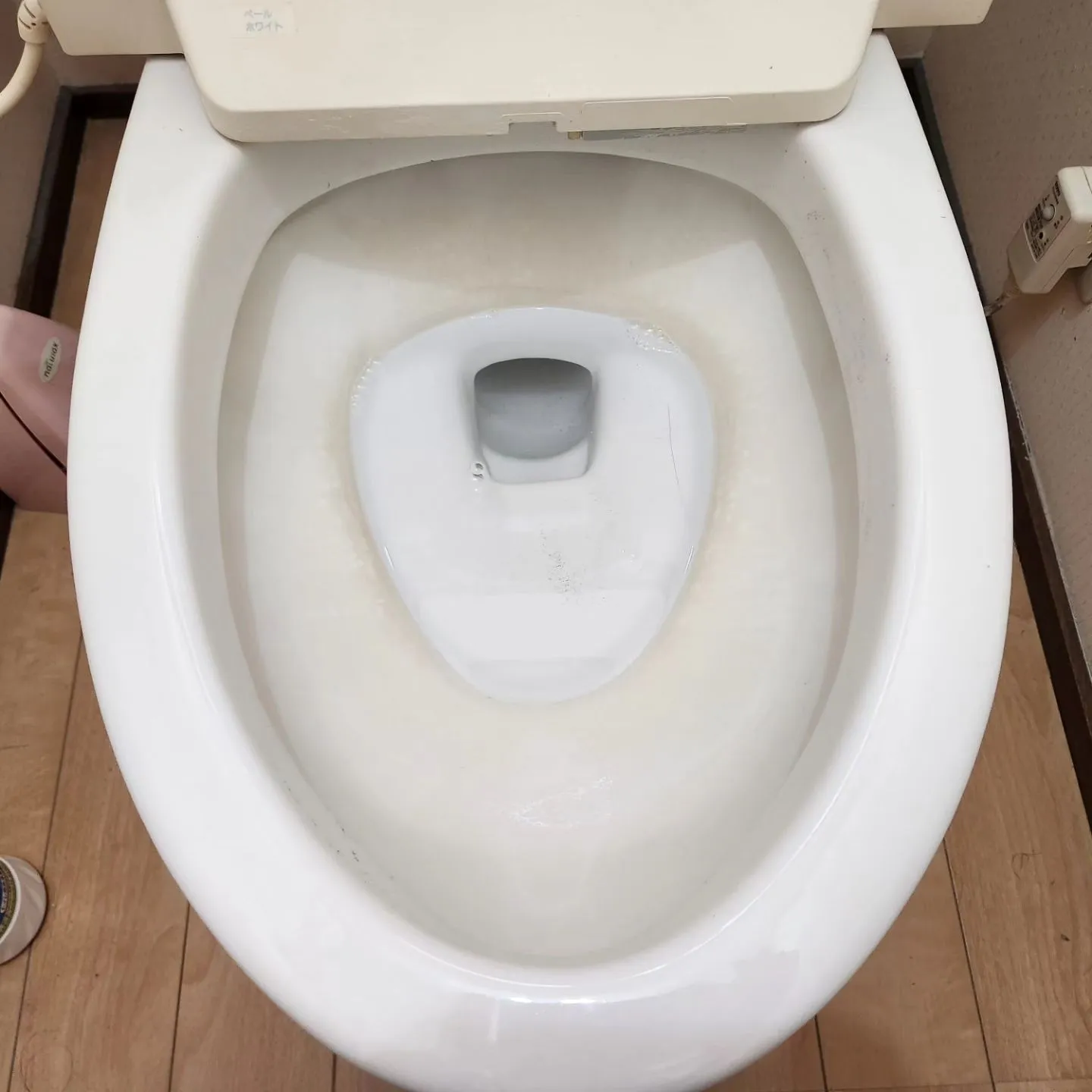 鹿児島市でトイレ洗浄をさせて頂きました。